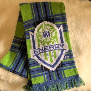 Oklahoma City Energy FC soccer club sport scarf.